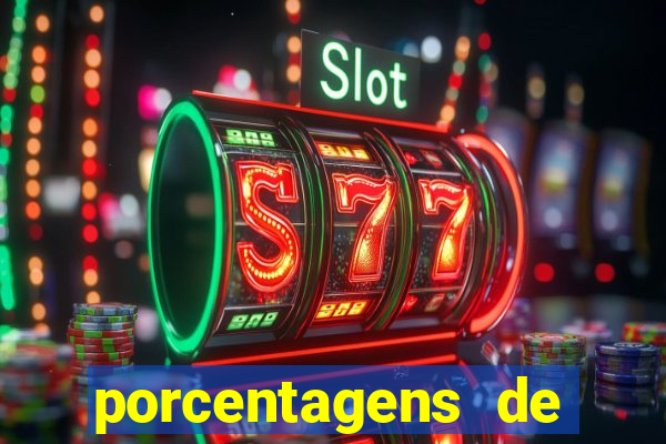 porcentagens de jogos pagantes